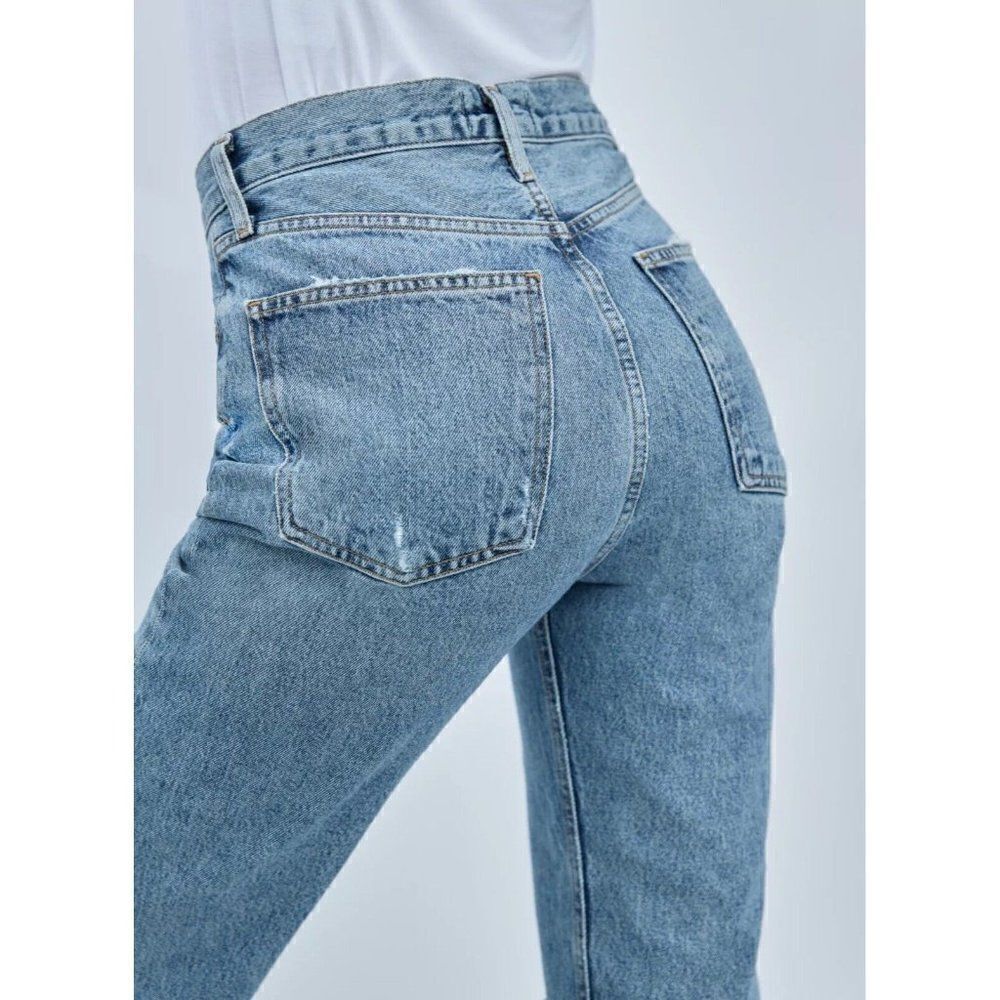 NWT AGOLDE Sz 26 90s PINCH WAIST JEANS IN BACKDROP - Picture 5 of 8